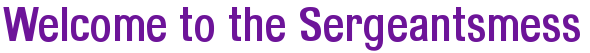 www.sergeantsmess.co.uk Logo